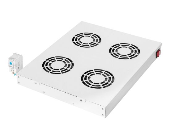 Digitus fan unit for variable 483 mm (19") installation (gray) Korpusu dzesēšana