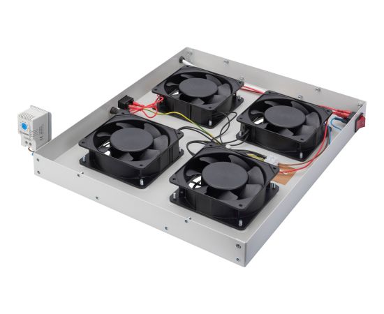 Digitus fan unit for variable 483 mm (19") installation (gray) Korpusu dzesēšana