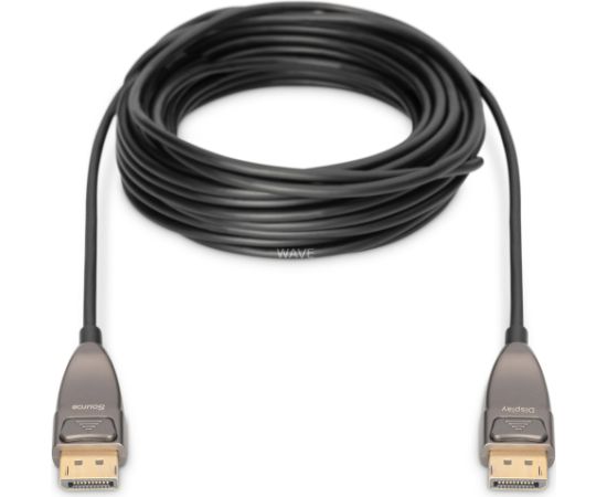Digitus DisplayPort AOC Hybrid fiber optic cable, UHD 8K (black, 20 meters) Dažādi vadi