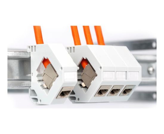 Digitus Professional Cat7 S/FTP installation cable simplex (orange, 250 meter drum) Tīkla vadi