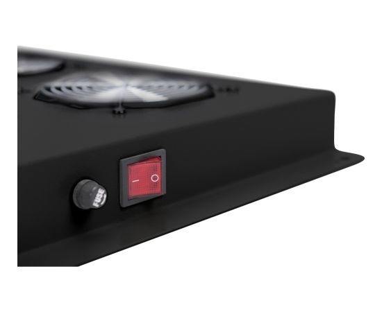 Digitus roof fan unit for Unique server cabinets (black) Korpusu dzesēšana