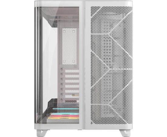 Corsair AIR 5400 LX-R LINK (white, panoramic glass) Datoru korpusi