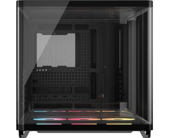 Corsair AIR 5400 LX-R LINK (black, panoramic glass) Datoru korpusi