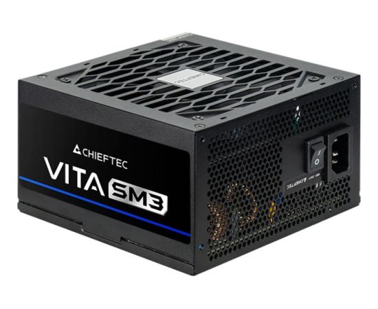 Chieftec VITA SM3 650W (black, 1x 12-pin high power GPU, 2x PCIe, cable management, 650 watts) Datoru barošanas bloki