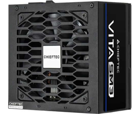 Chieftec VITA SM3 650W (black, 1x 12-pin high power GPU, 2x PCIe, cable management, 650 watts) Datoru barošanas bloki