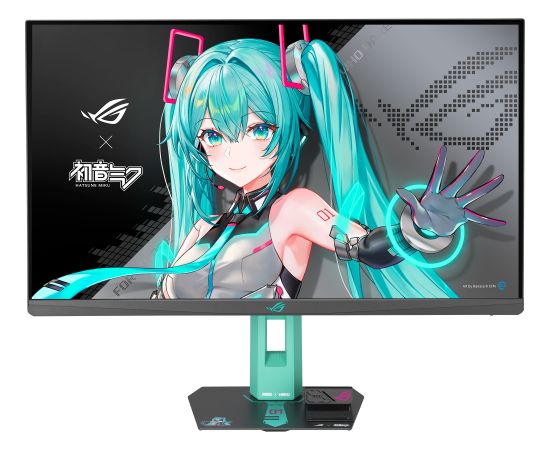 ASUS ROG Strix XG27ACMEG-G Hatsune Miku Edition 27 - QHD, Fast-IPS, HDMI, DP, USB-C, 260Hz Panel LED / LCD мониторы