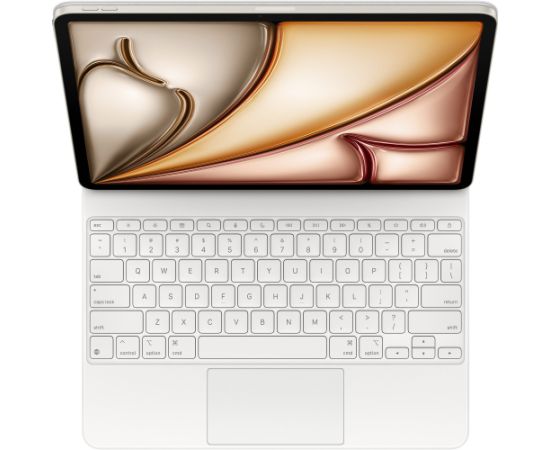 Apple Magic Keyboard for the 13" iPad Air (M3) (white, US layout, scissor mechanism) Klaviatūras