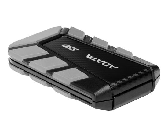 ADATA External SSD SD820 1 TB, External SSD (black/gray, USB-C 3.2 Gen 2 (10 Gbit/s)) SSD Cietie Diski (Solid state drive)