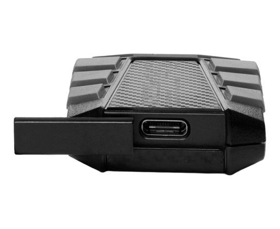 ADATA External SSD SD820 1 TB, External SSD (black/gray, USB-C 3.2 Gen 2 (10 Gbit/s)) SSD Cietie Diski (Solid state drive)