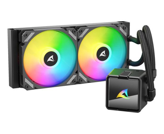 Sharkoon S50 ARGB, water cooling black Охлаждение процессора