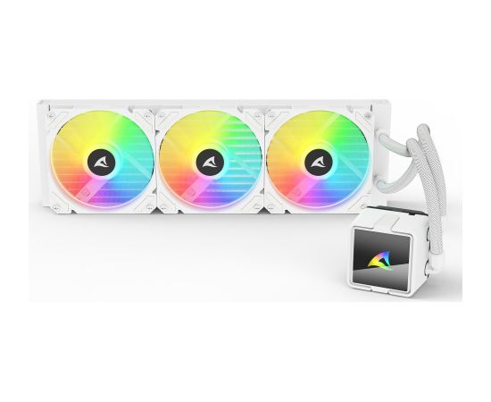 Sharkoon S60 ARGB, water cooling white Procesoru dzesēšana