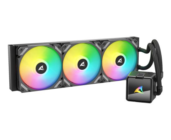 Sharkoon S60 ARGB, water cooling black Procesoru dzesēšana