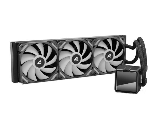 Sharkoon S60 ARGB, water cooling black Procesoru dzesēšana