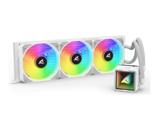 Sharkoon S100 ARGB, water cooling white Охлаждение процессора