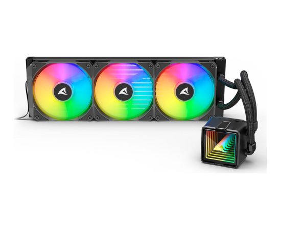 Sharkoon S100 ARGB, water cooling black Охлаждение процессора