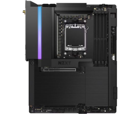 NZXT N9 X870E Black, motherboard black - Socket AMD AM5 Mātes plates