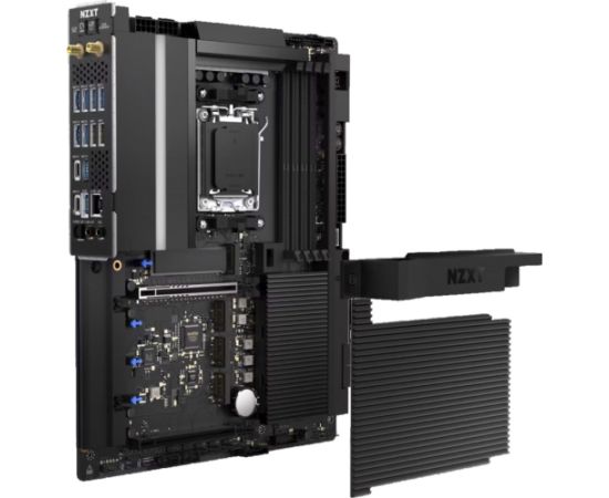NZXT N9 X870E Black, motherboard black - Socket AMD AM5 Mātes plates