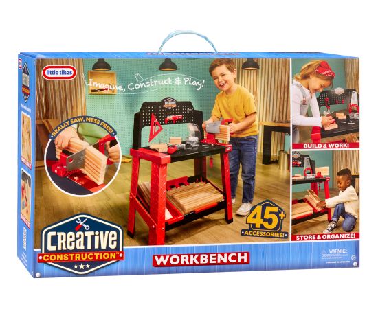 MGA Entertainment Little Tikes Creative Construction - workbench, children's tool Новости - Детские товары