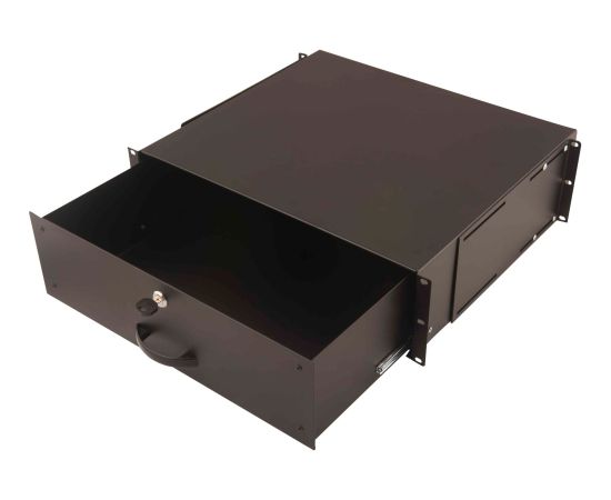 Digitus keyboard slot & document tray for 483 mm (19") cabinets, black drawer, 3 height units Новинки Компьютерная техника