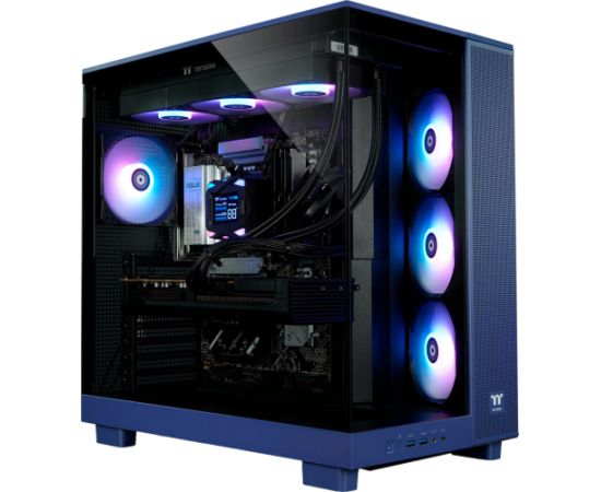Thermaltake FTW V380XL 9070XT, gaming PC purple/transparent, Windows 11 Pro Personālie datori