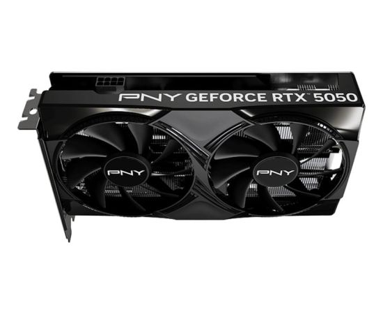 Pny Technologies PNY GeForce RTX 5050 Dual Fan, graphics card DLSS 4, 3x DisplayPort, 1x HDMI 2.1 Grafiskās video kartes