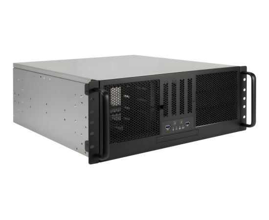 Inter-Tech 4U-47045, Rack, Server Enclosure black, 4U units Datoru korpusi