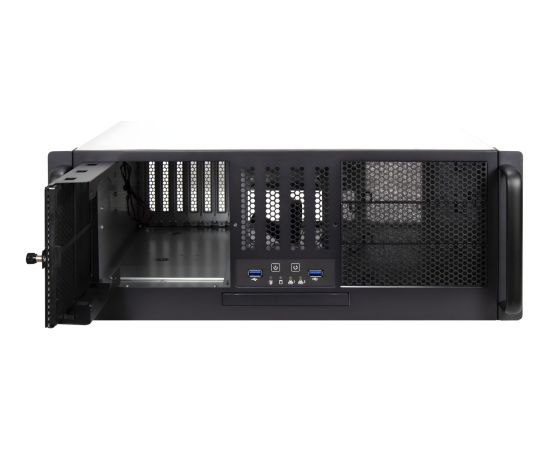 Inter-Tech 4U-47045, Rack, Server Enclosure black, 4U units Datoru korpusi