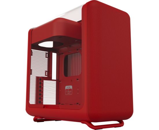 HYTE X50, tower case red, tempered glass Datoru korpusi