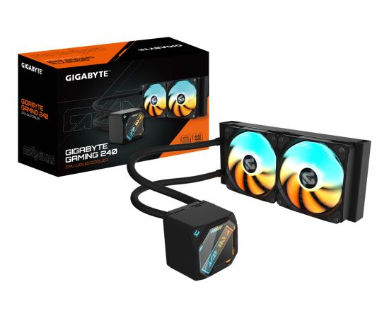 GIGABYTE GAMING 240, Water Cooling, Black Procesoru dzesēšana