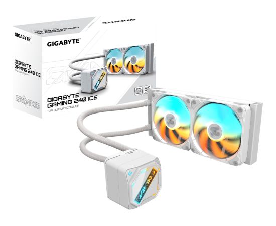 GIGABYTE GAMING 240 ICE, water-cooled, white Охлаждение процессора