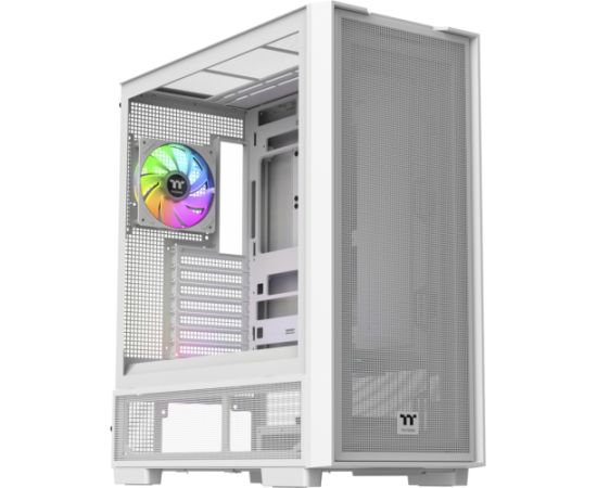 Thermaltake S380 TG ARGB, Tower Case White, Tempered Glass Datoru korpusi