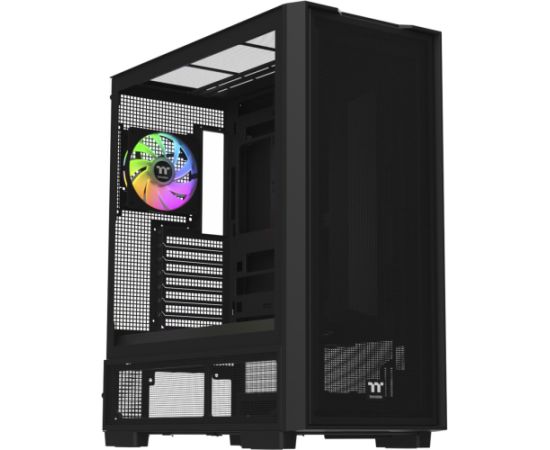 Thermaltake S380 TG ARGB Black, Tower Case, Black, Tempered Glass Datoru korpusi