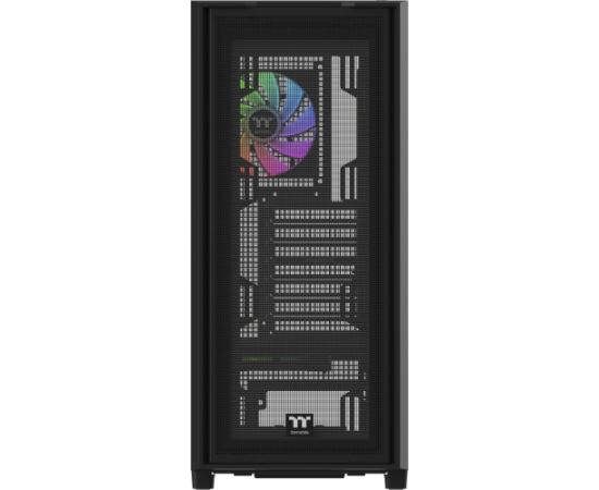 Thermaltake S380 TG ARGB Black, Tower Case, Black, Tempered Glass Datoru korpusi