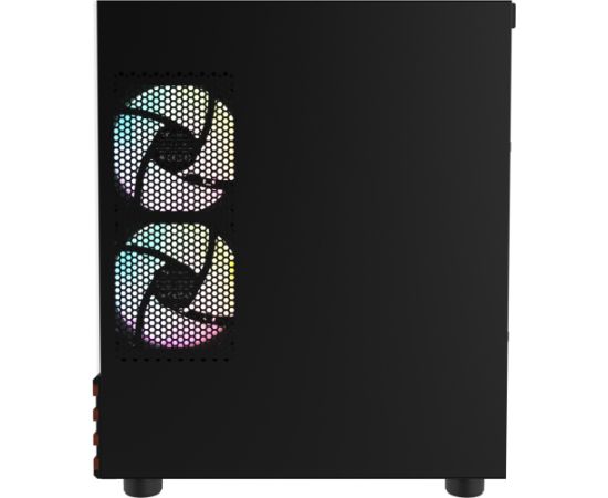 Thermaltake View 170 WS ARGB, Tower Case black/wood, Tempered Glass x 2, Wood Texture Datoru korpusi