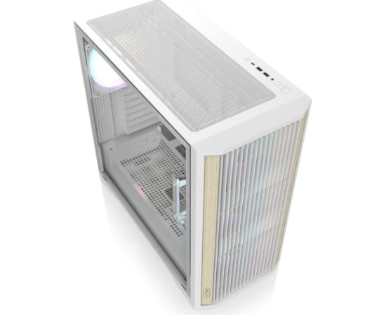 RAIJINTEK AGOS MAX-MS4, Tower case white, Tempered Glass Datoru korpusi