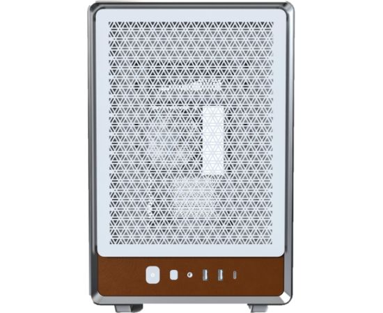 Montech Heritage 30 Pro, Tower Case white/brown, Tempered Glass Datoru korpusi