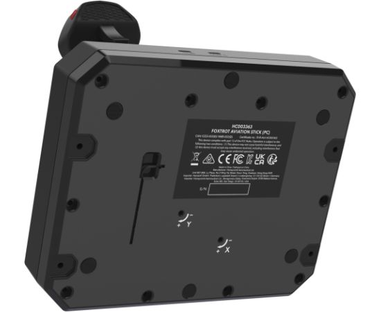 Honeycomb Aeronautical Foxtrot Aviation Stick, Joystick Spēļu kontrolieri
