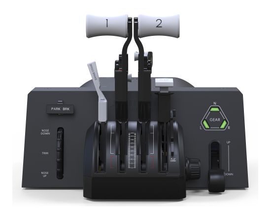 Honeycomb Aeronautical Bravo Throttle Quadrant Lite, black thrust controller Spēļu kontrolieri