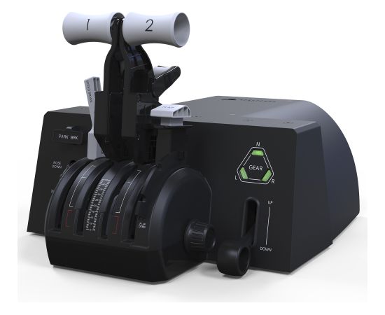 Honeycomb Aeronautical Bravo Throttle Quadrant Lite, black thrust controller Spēļu kontrolieri