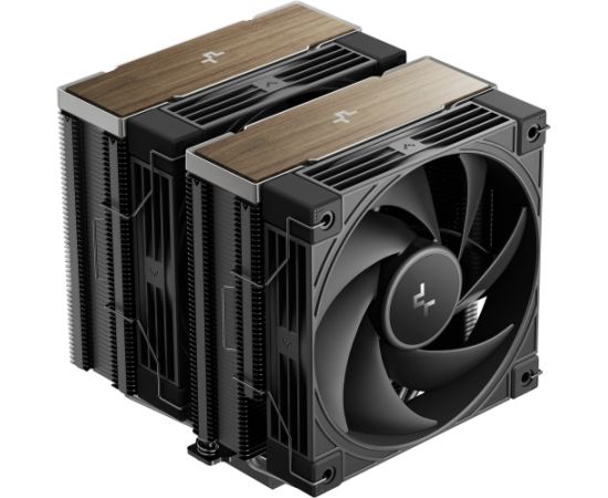 DeepCool AK620 G2, CPU cooler black/wood, 120 mm Procesoru dzesēšana