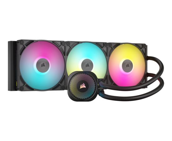 Corsair iCUE LINK TITAN 420 RX RGB, Water Cooling, Black Procesoru dzesēšana