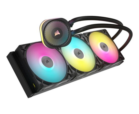Corsair iCUE LINK TITAN 420 RX RGB, Water Cooling, Black Procesoru dzesēšana
