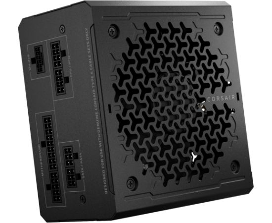Corsair RM650e, PC power supply, black, 4x PCIe, cable management, 650 watts Datoru barošanas bloki