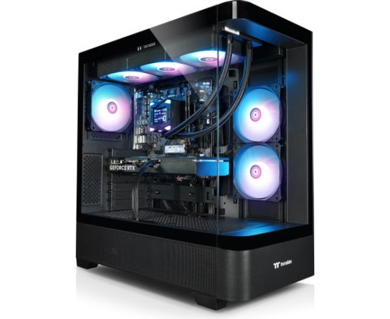 Thermaltake FTW V290a 5070, gaming PC black/transparent, Windows 11 Pro Personālie datori