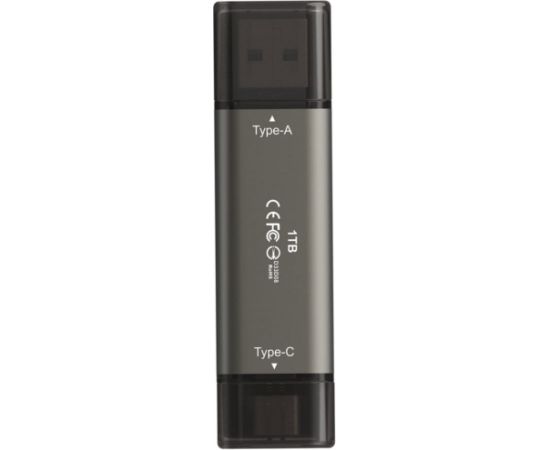 Team Group X2 MAX 1 TB, USB stick titanium/black Новинки Компьютерная техника