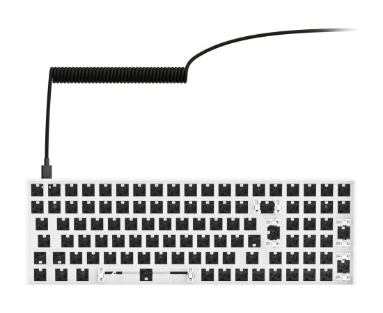 Sharkoon SKILLER SGK50 S2 Barebone, gaming keyboard white Klaviatūras