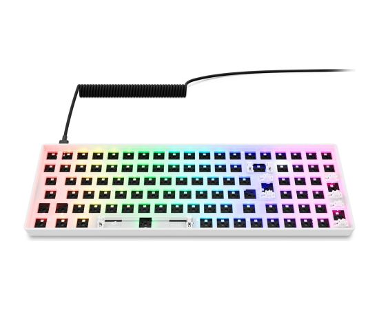 Sharkoon SKILLER SGK50 S2 Barebone, gaming keyboard white Klaviatūras
