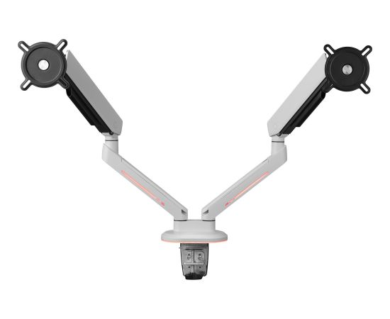 ONE FOR ALL Universal Gaming Dual Monitor Arm (DM8220), Monitor Mount White, RGB Крепления для телевизоров