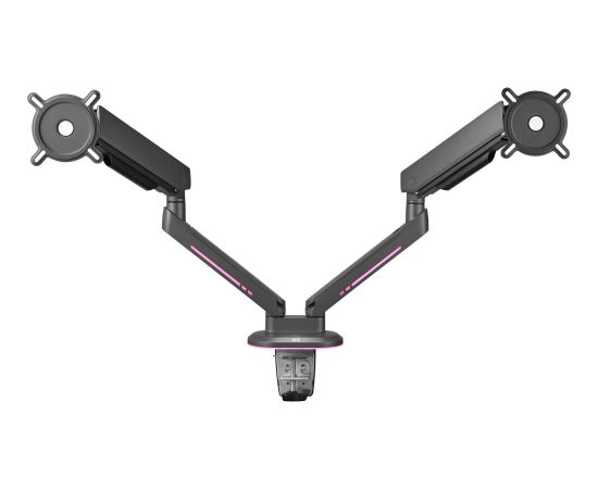 ONE FOR ALL Universal Gaming Dual Monitor Arm (DM8210), Monitor Mount Grey, RGB Крепления для телевизоров
