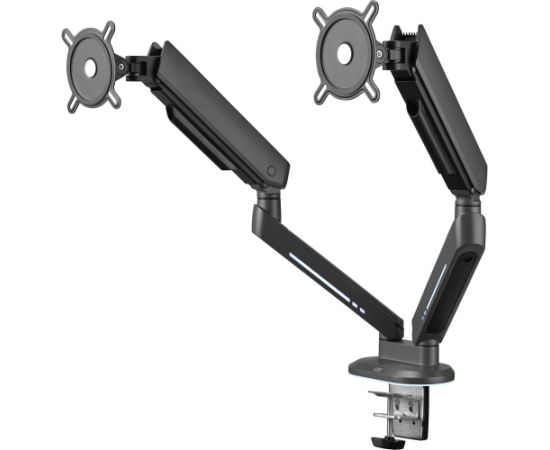 ONE FOR ALL Universal Gaming Dual Monitor Arm (DM8210), Monitor Mount Grey, RGB Крепления для телевизоров